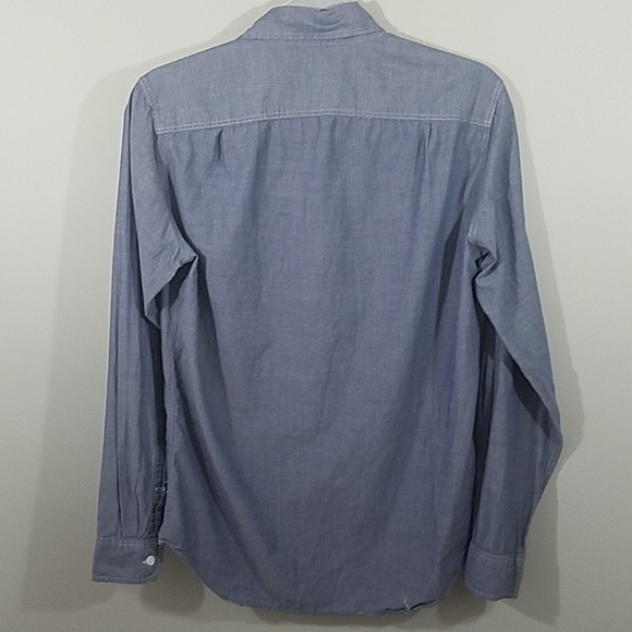 J Crew - Chambray Light Weight Button Down - Picture 2 of 8